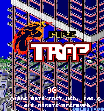 Fire Trap (US) screen shot title